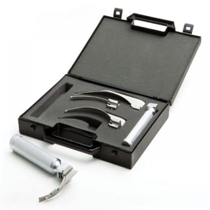 SET DE LARINGOSCOPIO MACINTOSH SATINADO ESTÁNDAR