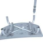 SILLA DE DUCHA SIN ESPALDAR - Imagen 2